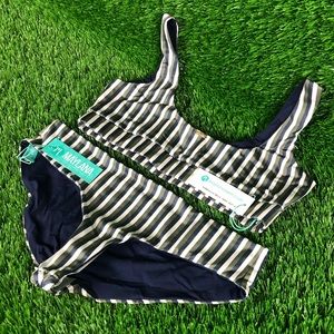 New NWT Maylana Swim Bikini Set Top Bottom Beach